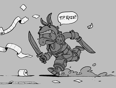 Don't do a TP raid. character illustration tp
