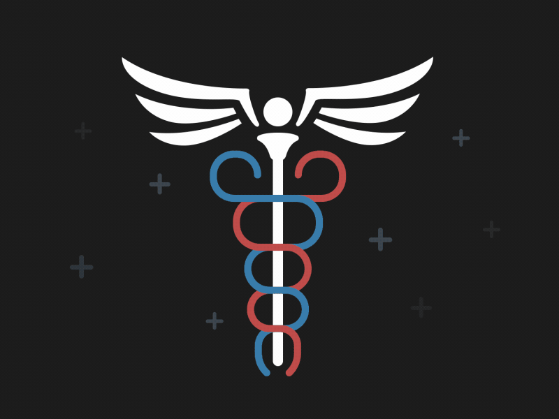 Caduceus Medical symbol 3D Model Collection | CGTrader