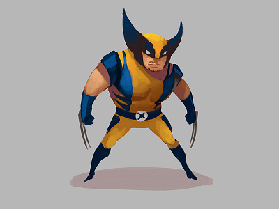 Snikt! comics digital painting painting speedpaint wolverine