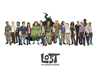 LOST: The Animated Series animated caricature lost stylized television