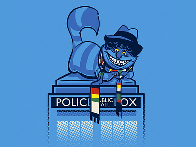 The Cheshire Doctor cheshire cat doctor who dr who mashup pop culture