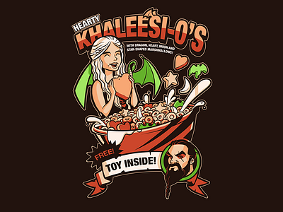 Hearty Khaleesi-o's cereal game of thrones khaleesi
