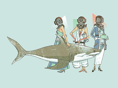 In Oceanic Fashion fashion shark tee threadless