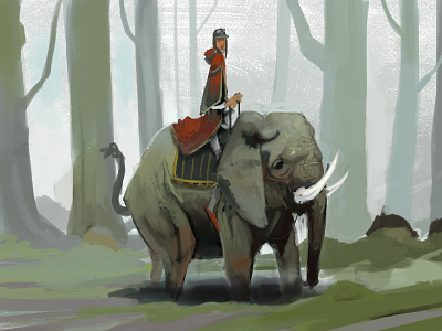 Elephant rider