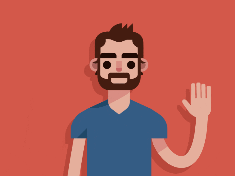 4000 Followers, Thanks! (animated version) animation dribbble motion motion design