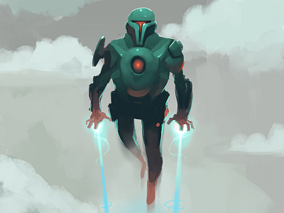 Exoskeleton character speedpaint character art character design scifi speedpaint