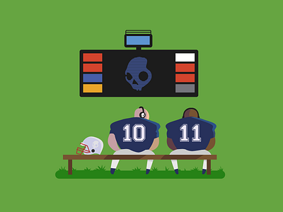 The Bench - Skullcandy football skullcandy sports superbowl