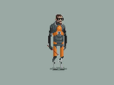 Pixel Gordon Freeman