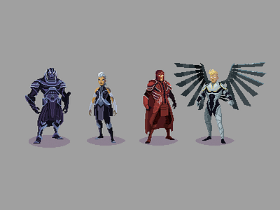 X-Men: Apocalypse Pixel Art pixel art xmen