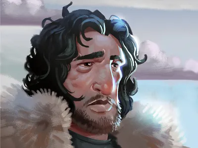 Jon Snow fan art fanart fantasy game of thrones