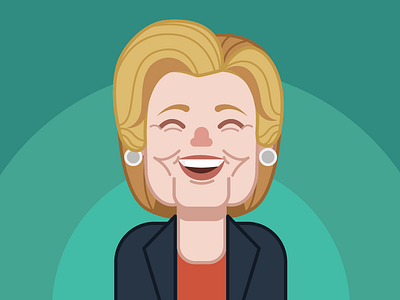 Hillary Clinton illustration caricature election 2016 hillary