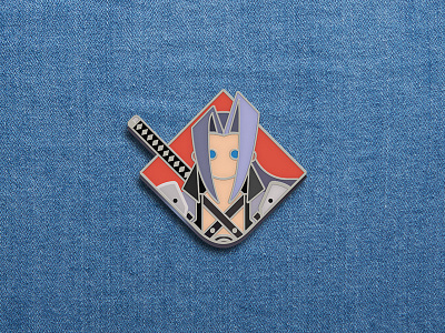 Sephiroth Enamel Pin - Pre-Orders up now! enamel pin ff final fantasy lapel pin