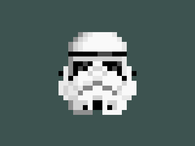 Pixel Stormtrooper animation pixel art star wars stormtrooper