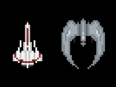 Pixel BSG battlestar galactica pixel art raider sci fi viper