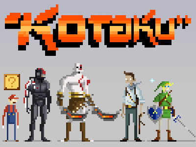 Pixel Video Game characters