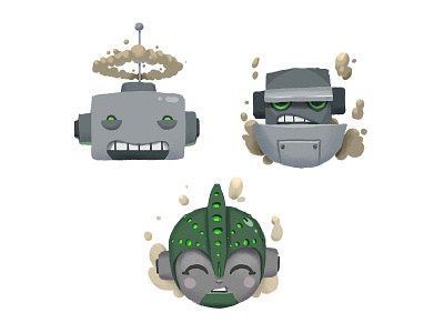 Pot Bots illustration illustration design