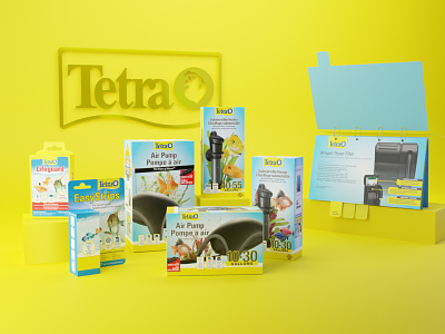Tetra - Canadian Packaging Redesign 3d branding graphic design print design