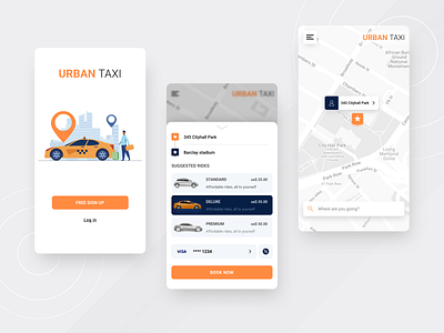 Taxi booking app