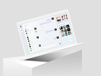 Chatio Dashboard Concept admin app chat concept dashboad design logo minimal panel ui ux web website