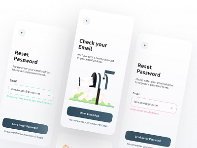 Xigman - Reset Password app branding design forgot password graphic design illustration ios login logo minimal mobile password reset password signin signup typography ui ux vector