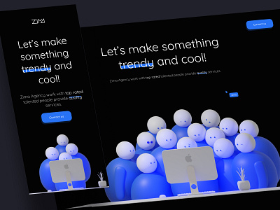 Design Agency Landing Page