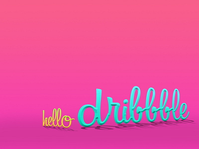 Hello Dribbble