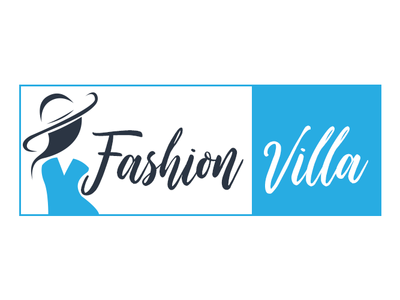 Fashion villa branding design logo vector