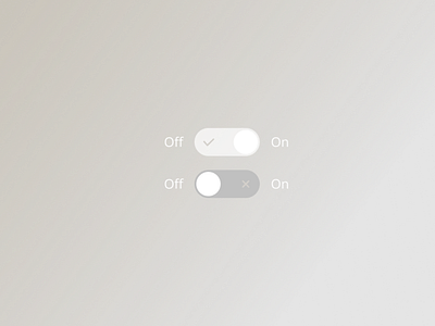 Daily UI #015 On/Off Switch