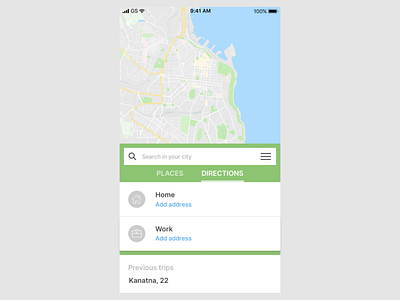 Daily UI #029 Map 029 dailyui