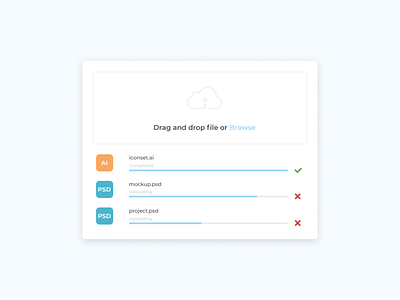 Daily UI #031 File Upload