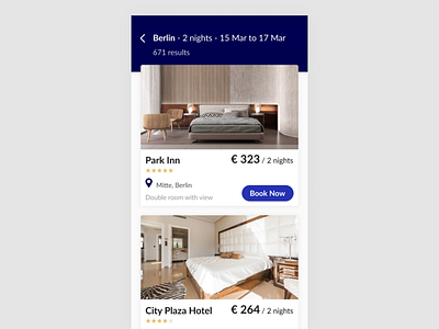 Daily UI #067 Hotel Booking