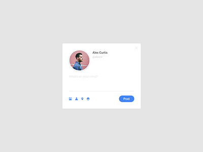 Daily UI #081 Status Update