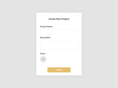 Daily UI #090 Create New