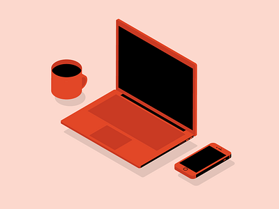 Isometric Laptop