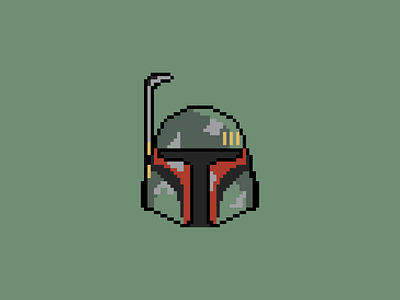 Bobba Fett - Pixel Art