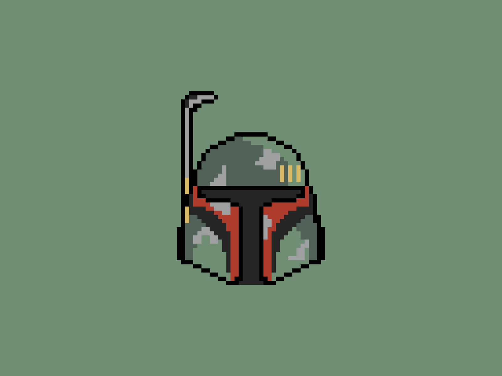 Bobba Fett - Pixel Art By César Martínez Vásquez On Dribbble