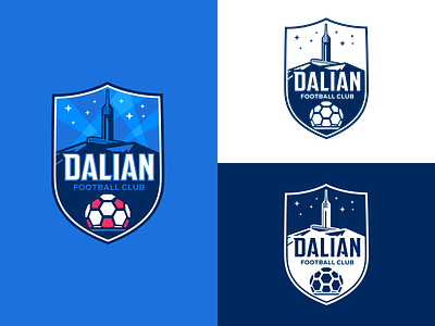 Dalian FC New Brand branding football graphic illustration logo olympic typography ui ux vector