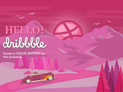 Start dribbble journey