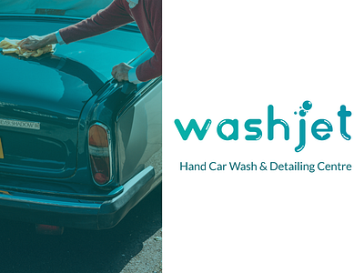 Car Wash - Logo Concept Idea - Washjet cars carwash concept fresh illustrator logo logodesign wash water