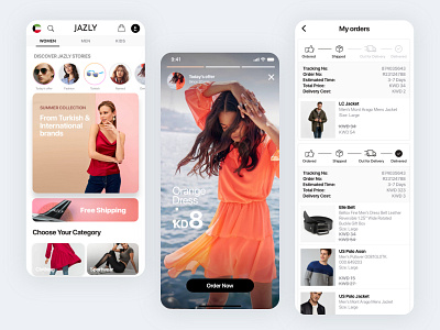 Jazly app icon ui ux web website