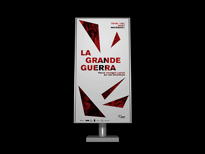 Totem — La Grande Guerra blender blender 3d brand brand design brand identity branding branding design grande guerra identity identity branding identity design identity designer identitydesign totem world war