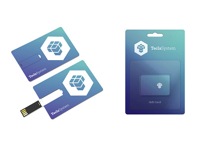 USB / Gift Card — Tecla System brand brand design brand identity branding branding design dynamic identity dynamic logo generative identity gift card gift cards identity identity branding identity design identitydesign logo design usb