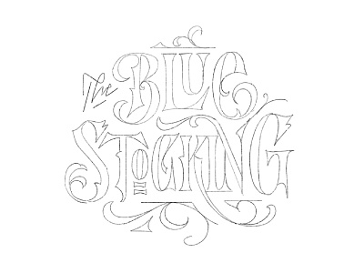TBS lettering sketch sketching