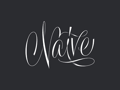 Naive lettering
