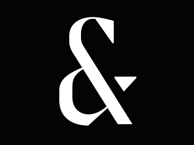 Ampersand ampersand font glyph letters type typography