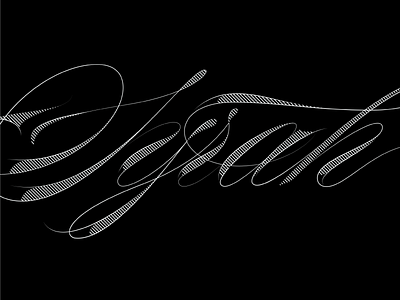 Syrah Wine elegant lettering wine lettering