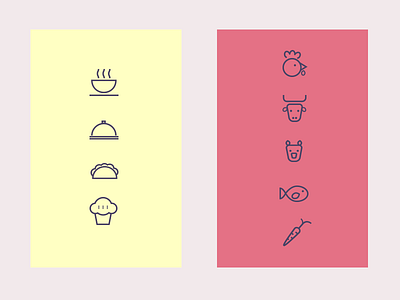 Simple food icon