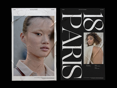 The Style Stalker / SS2019 design layout magazine minimalism model photo photographer print typography