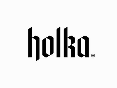 Holka Logo logo typo wine