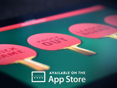 Pong Madness is LIVE! app appstore available challenge games ipad leaderboard manager paddle photo ping pong score table tennis ui ux